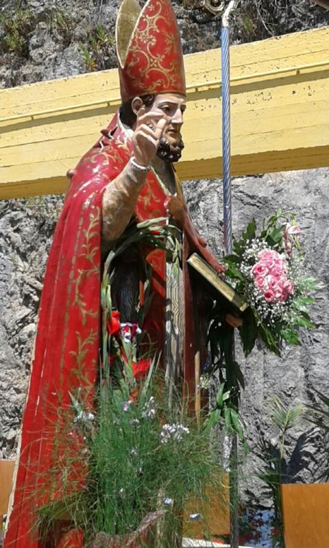 La statua di Sant&#039;Erasmo