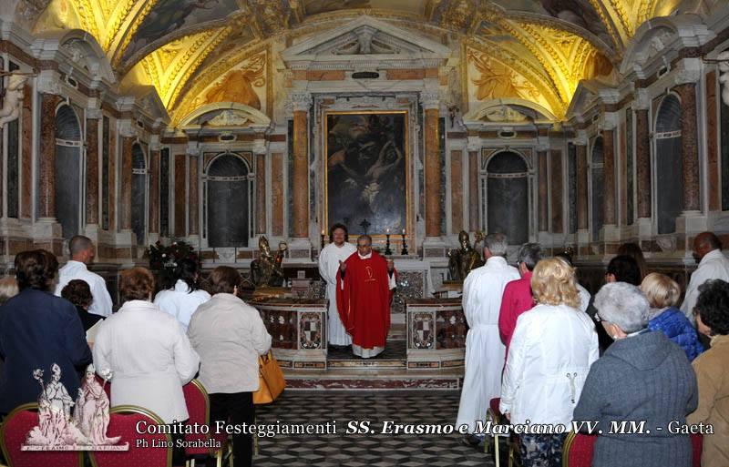 Inizio novena ai Santi Patroni - Cripta SS. Erasmo e Marciano VV. MM. - 23/05/2016