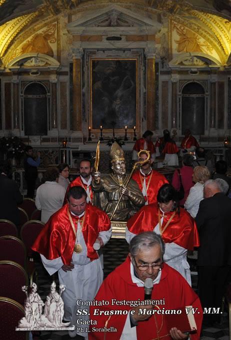 Inizio novena ai Santi Patroni - Cripta SS. Erasmo e Marciano VV. MM. - 23/05/2016