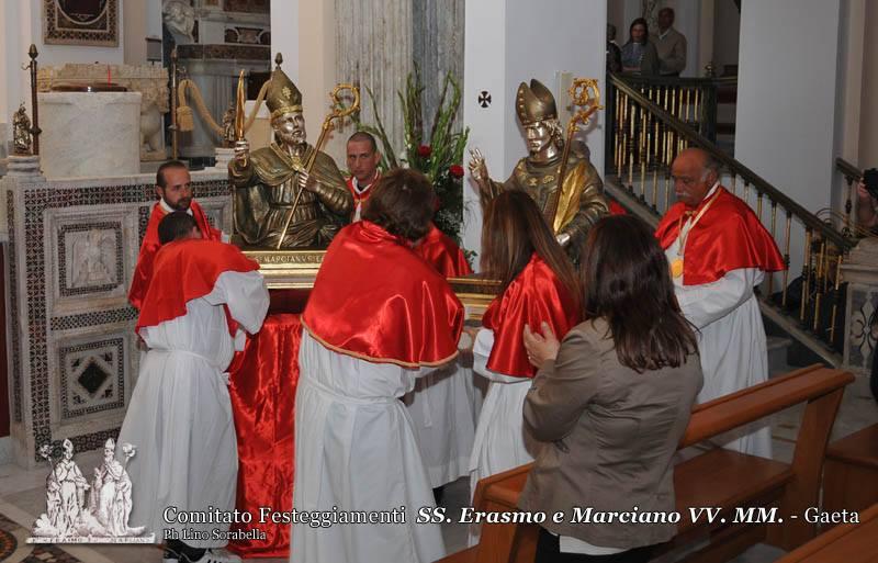 Inizio novena ai Santi Patroni - Cripta SS. Erasmo e Marciano VV. MM. - 23/05/2016