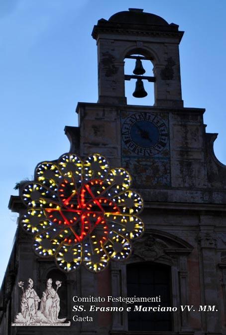 Le luminarie dei festeggiamenti