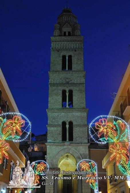 Le luminarie dei festeggiamenti