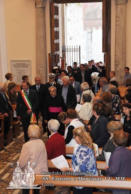 L&#039;arrivo del corteo in Cattedrale